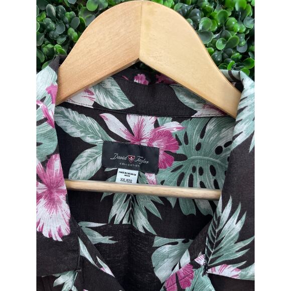 David Taylor Collection, Men’s Hawaiian Shirt, Size XXL - Picture 4 of 6